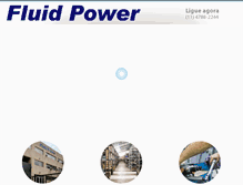 Tablet Screenshot of fluidpower.com.br