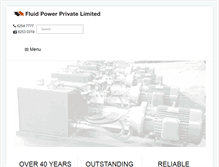 Tablet Screenshot of fluidpower.com.sg